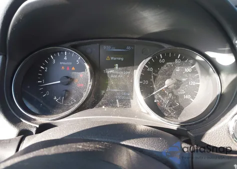 2017 Nissan Rogue Sv z USA, uszkodzony, nr VIN 5N1AT2MM0HC841455